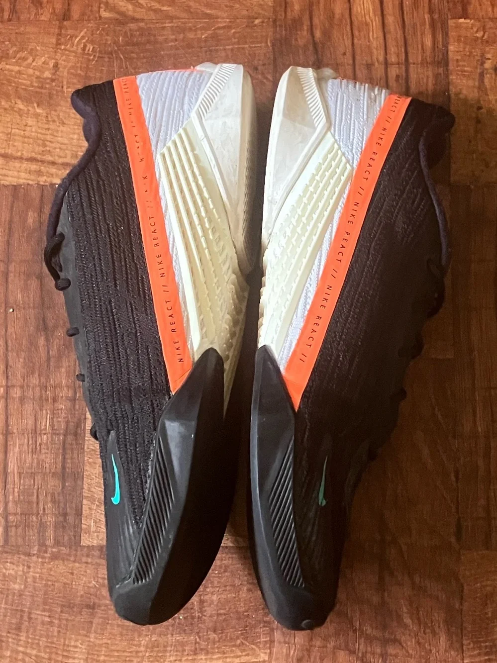 Nike Metcon Turbo React Black Total Orange Size 10